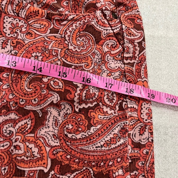 [8]Prana WMN Trinity Corduory Skinny Pants Paisley Organic Cotton - Picture 9 of 11